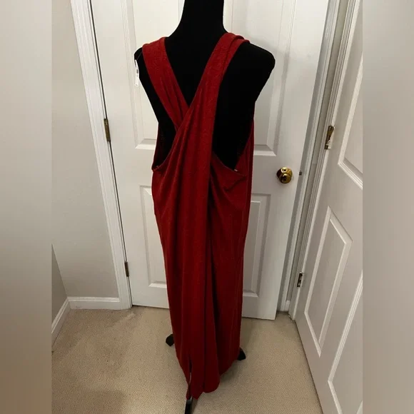 💕 old Navy Sleeveless Dress Size 3X Maroon *NWT* - Picture 2 of 3